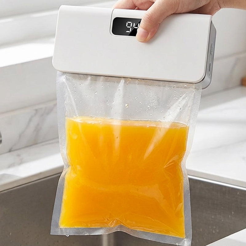 🔋 50% OFF NOW! 🔥 Rechargeable 2-in-1 Mini Bag Sealer with Cutter – USB-C, 6-Level Heat & Magnetic Design ✨