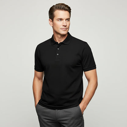 📢📢BIG SALE !!⏰50 % OFF !!Men's Quick-Dry Short-Sleeve Lapel T-Shirt