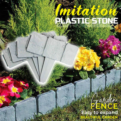 🥳2026 HOT SALE🥳💞50K+ SOLD!🌿✨ 50% OFF! Imitation Stone Garden Fence 🏡♻️