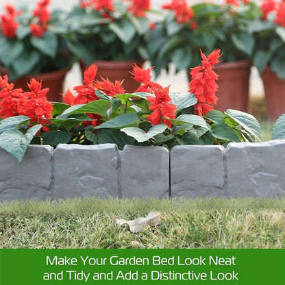 🥳2026 HOT SALE🥳💞50K+ SOLD!🌿✨ 50% OFF! Imitation Stone Garden Fence 🏡♻️