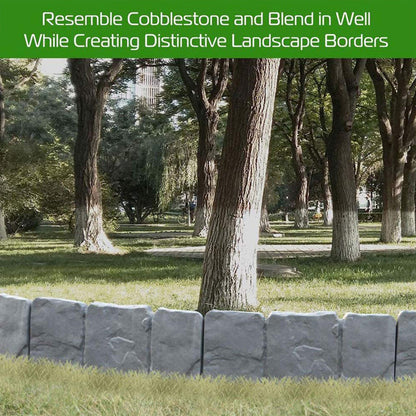🥳2026 HOT SALE🥳💞50K+ SOLD!🌿✨ 50% OFF! Imitation Stone Garden Fence 🏡♻️