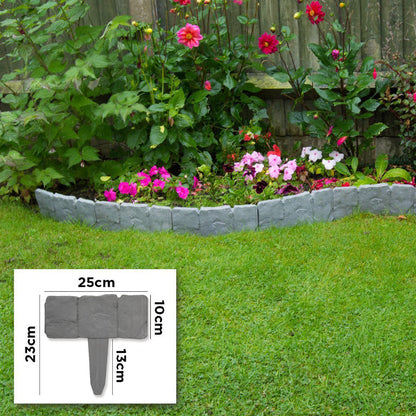 🥳2026 HOT SALE🥳💞50K+ SOLD!🌿✨ 50% OFF! Imitation Stone Garden Fence 🏡♻️