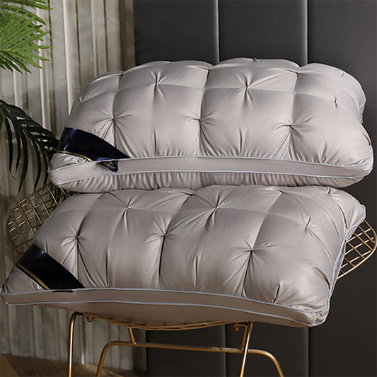 🥳 2026 HOT SALE 🥳 💞 Washable ergonomic neck pillow – Breathable and soft with 3D stitching.