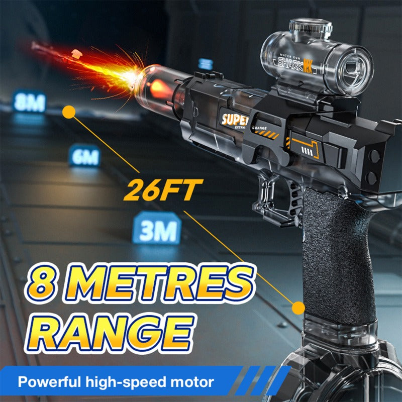 🔥Hot Sale Offers-Electric Water Gun: Ice Mouse with Flashlight⚡💦🔥