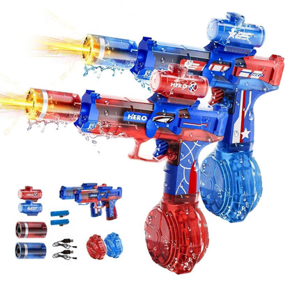 🔥Hot Sale Offers-Electric Water Gun: Ice Mouse with Flashlight⚡💦🔥