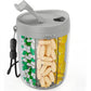 Pill Dispenser Bottle with 6 Compartments