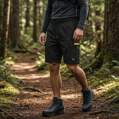 💎 -50% ON MEN'S CARGO SHORTS! 💎 Multi-Pocket, Drawstring Waist & Durable Cotton Blend for Summer Adventures