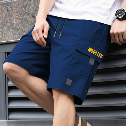 💎 -50% ON MEN'S CARGO SHORTS! 💎 Multi-Pocket, Drawstring Waist & Durable Cotton Blend for Summer Adventures