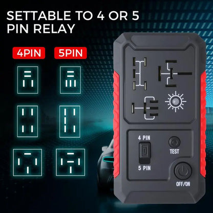 USB-C Car Relay Tester for 4/5 Pin Relays