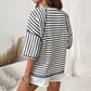 👕HOT SALE 49% OFF✨Women's Striped Relaxed Fit T-Shirt