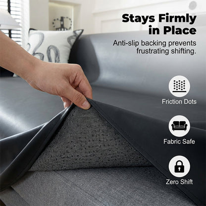 ✨Faux Leather Non-Slip Sofa Cover