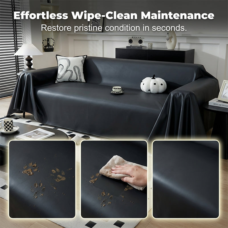 ✨Faux Leather Non-Slip Sofa Cover