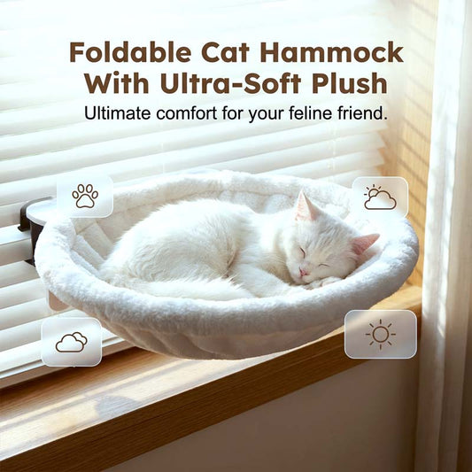 🔥Limited-time offer-Cordless Foldable Cat Window Perch