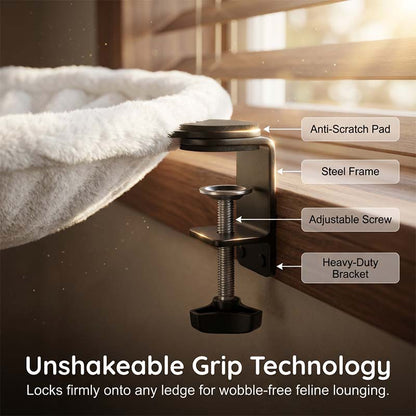 🔥Limited-time offer-Cordless Foldable Cat Window Perch