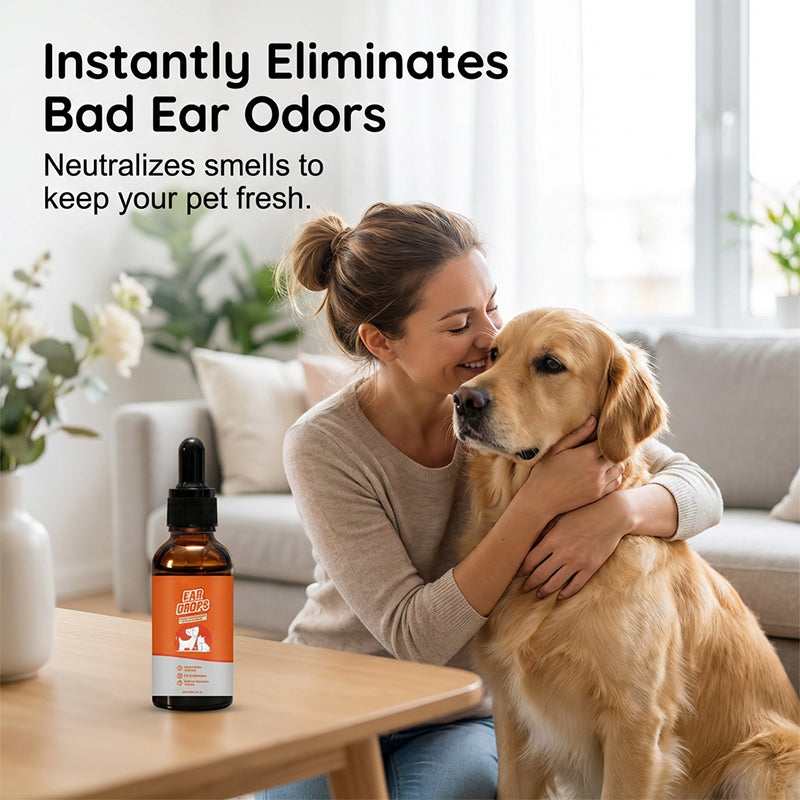 🔥2026 Hot Sale 50% OFF✨🐶🐱Natural Dog & Cat Ear Drop for Itching & Wax Build-Up