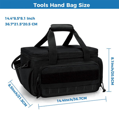 🔥🔥14-Inch Heavy-Duty Canvas Tool Bag
