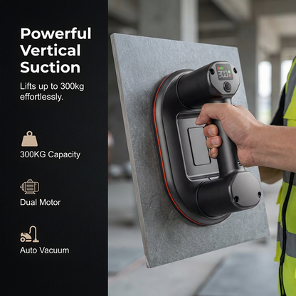 Electric Suction Cup Lifter with Digital Display