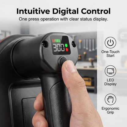 Electric Suction Cup Lifter with Digital Display
