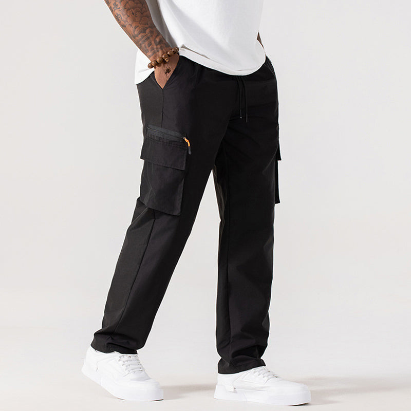 👖 LIMITED-TIME 49% OFF! 🪂 Men's Casual Cargo Pants with Multiple Pockets – Adjustable Waist, Durable Fabric 🏔️