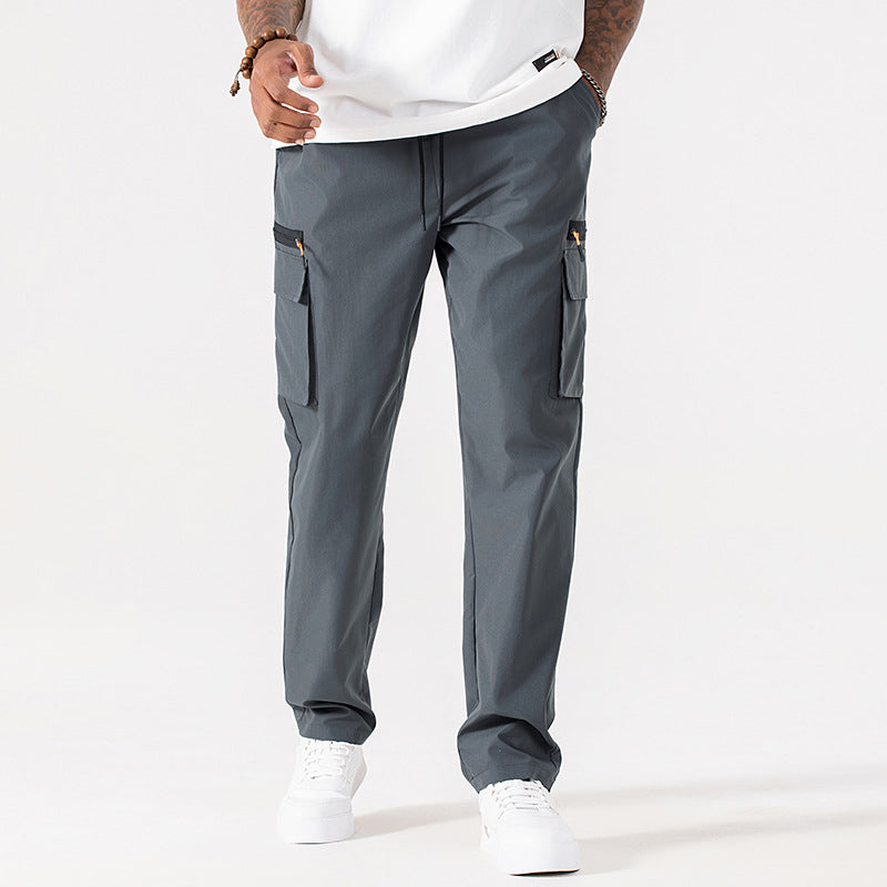 👖 LIMITED-TIME 49% OFF! 🪂 Men's Casual Cargo Pants with Multiple Pockets – Adjustable Waist, Durable Fabric 🏔️