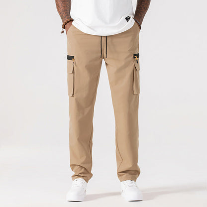 👖 LIMITED-TIME 49% OFF! 🪂 Men's Casual Cargo Pants with Multiple Pockets – Adjustable Waist, Durable Fabric 🏔️