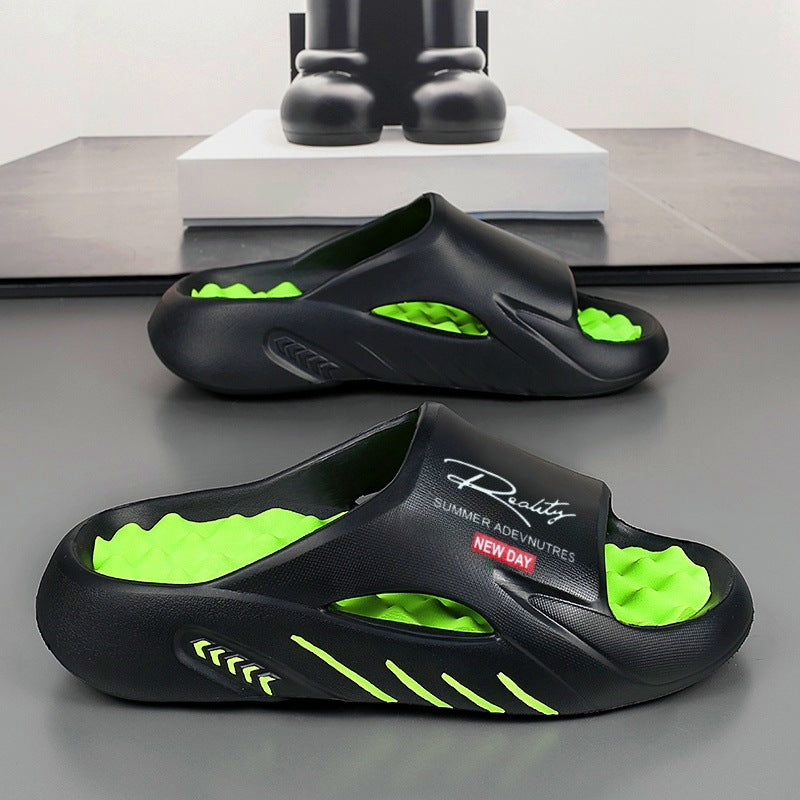 🌞🏖️Non-Slip Thick Sole Cloud Slides for Men