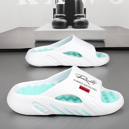 🌞🏖️Non-Slip Thick Sole Cloud Slides for Men