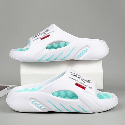 🌞🏖️Non-Slip Thick Sole Cloud Slides for Men