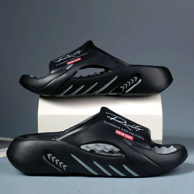 🌞🏖️Non-Slip Thick Sole Cloud Slides for Men