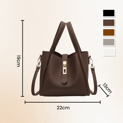 Women's Large Capacity Faux Leather Bucket Bag
