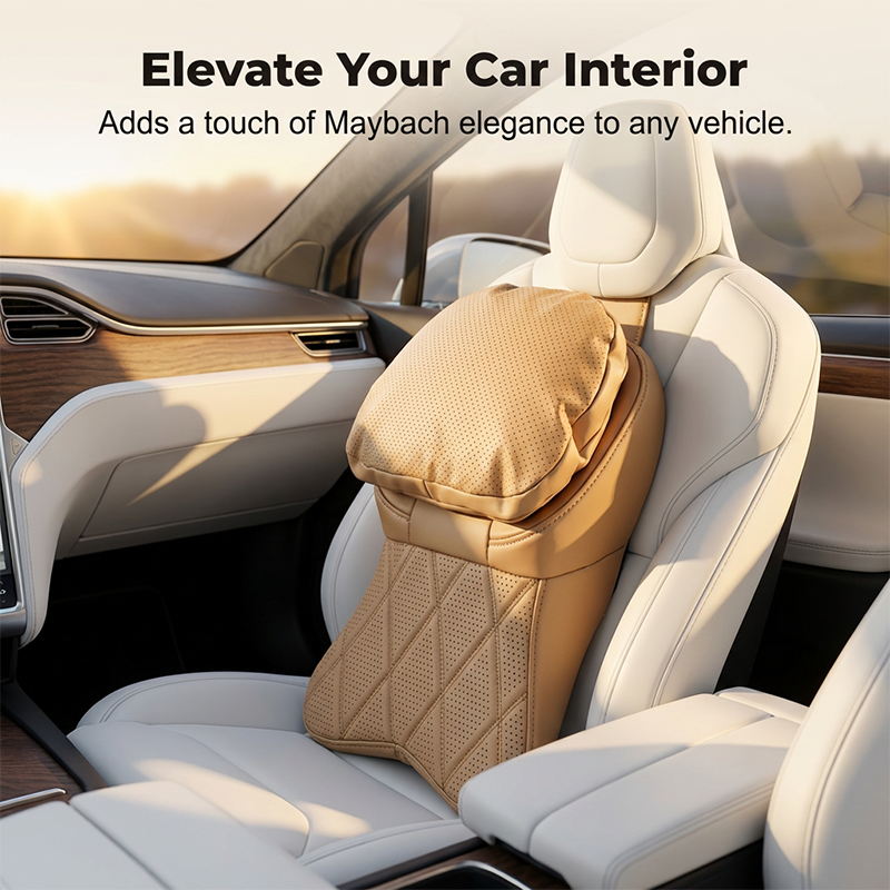 ⏳LAST DAY SALE 50% OFF! Aviation-Grade PU Leather Car Headrest