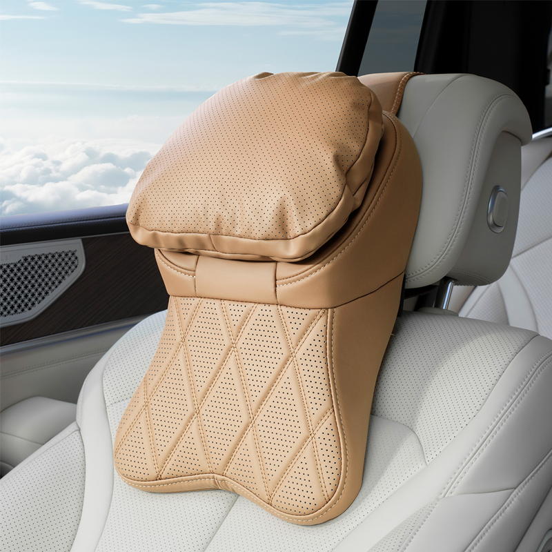 ⏳LAST DAY SALE 50% OFF! Aviation-Grade PU Leather Car Headrest
