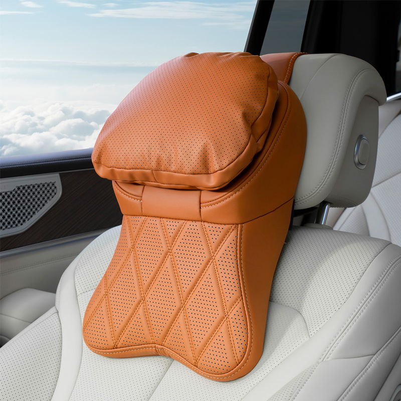⏳LAST DAY SALE 50% OFF! Aviation-Grade PU Leather Car Headrest