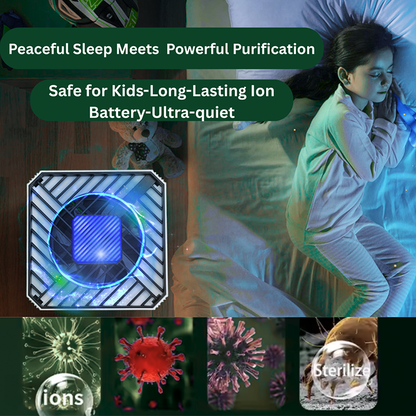 🌿💨 Home Air Purifier – All-around protection 🛡️🏠 for fresh and clean indoor air, ideal for combating allergens, dust, and odors. 🎁