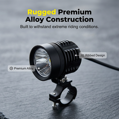 L4X Motorcycle LED Auxiliary Spotlights