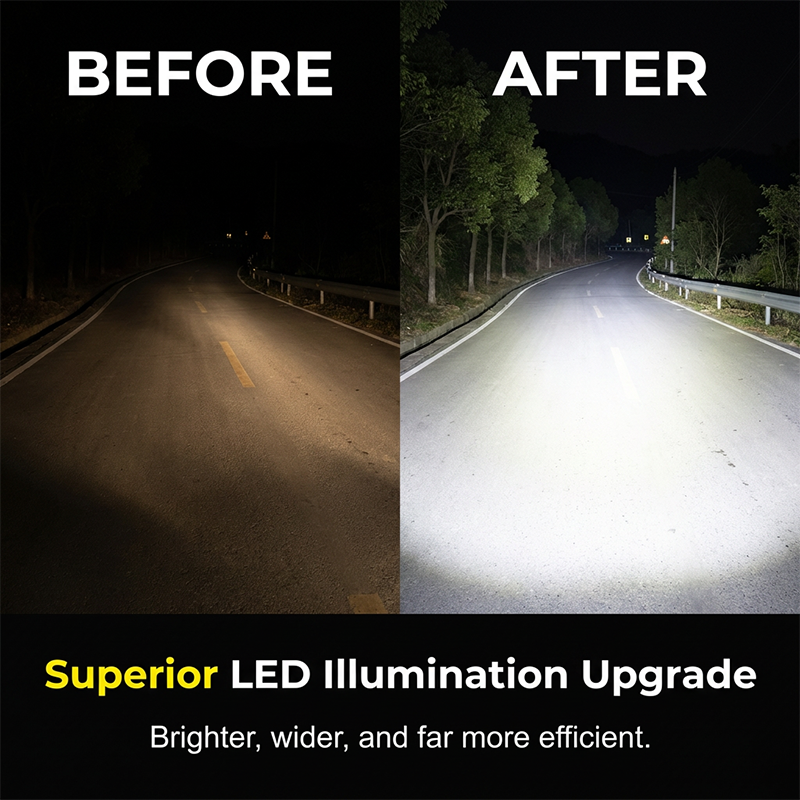 L4X Motorcycle LED Auxiliary Spotlights