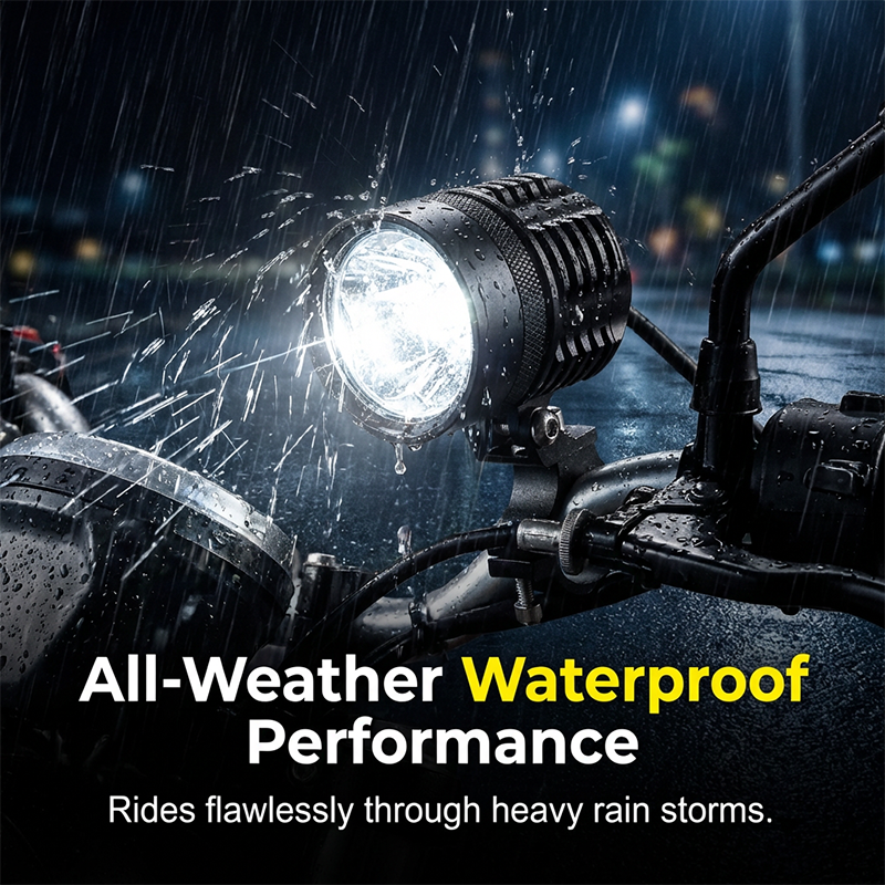 L4X Motorcycle LED Auxiliary Spotlights