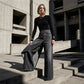 ⏳Limited-time 50% off⏰Asymmetrical Wrap Denim Skirt Pants👖👗