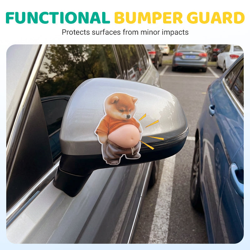 💞50K+ SOLD! 🔥🔥50% OFF!🎁🎁3D Cute Shiba Inu Self-Adhesive Door Stopper & Stress Ball