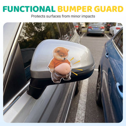 💞50K+ SOLD! 🔥🔥50% OFF!🎁🎁3D Cute Shiba Inu Self-Adhesive Door Stopper & Stress Ball