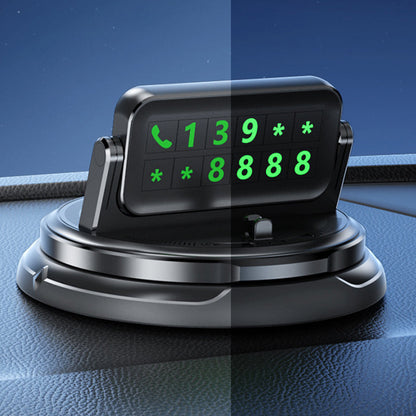 📱 50% OFF! 2-in-1 car phone holder + parking number plate – 360° rotation, fits heavy-duty cases. 50K+ sold! 🚗✨