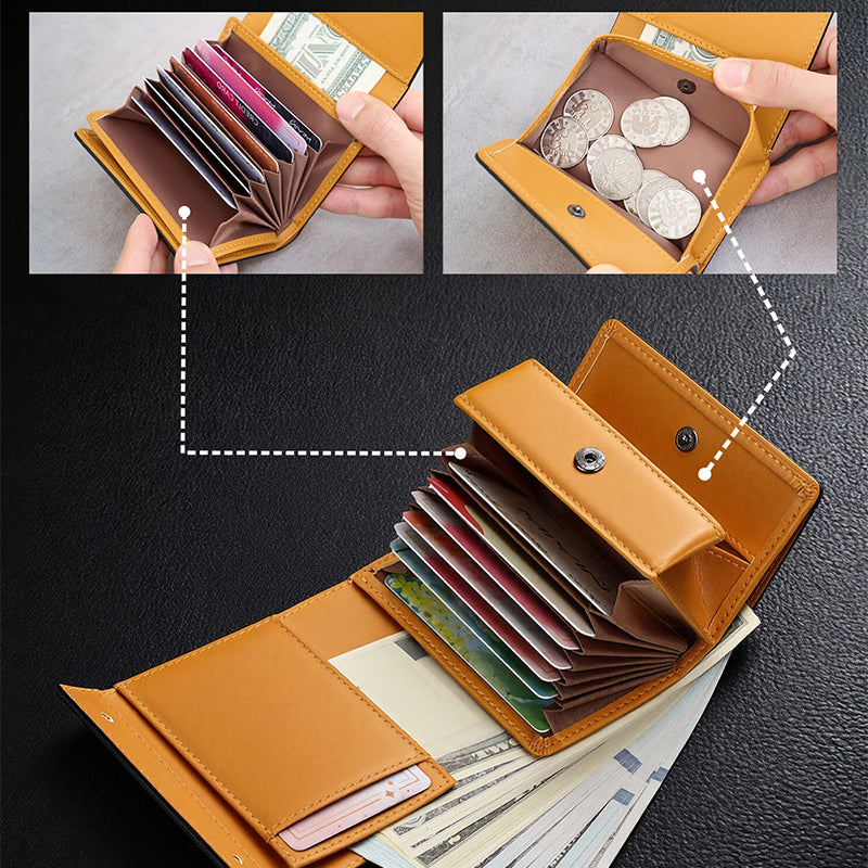 Men's Compact Trifold Wallet