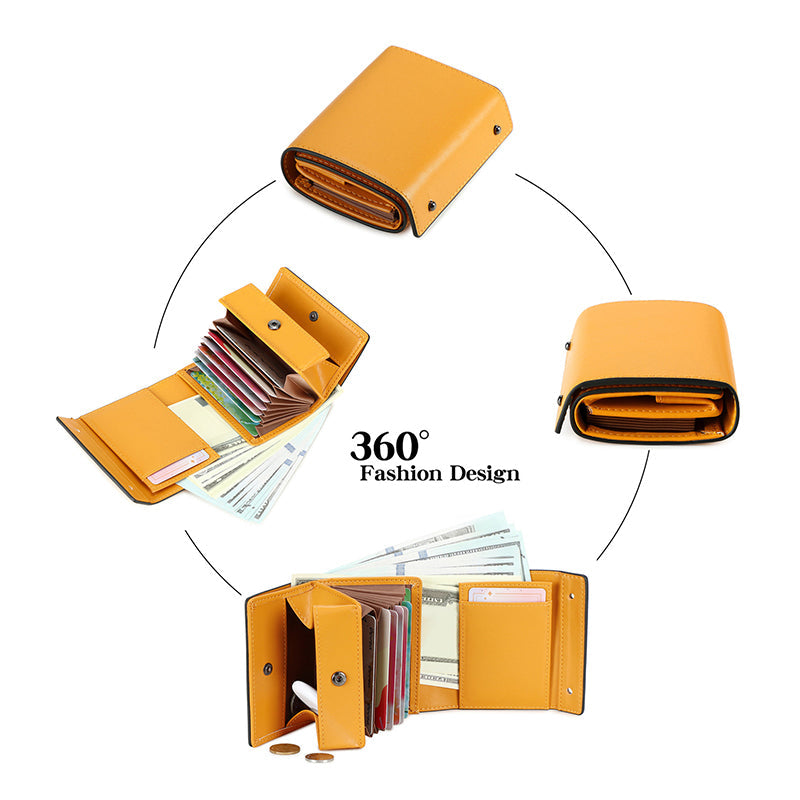 Men's Compact Trifold Wallet