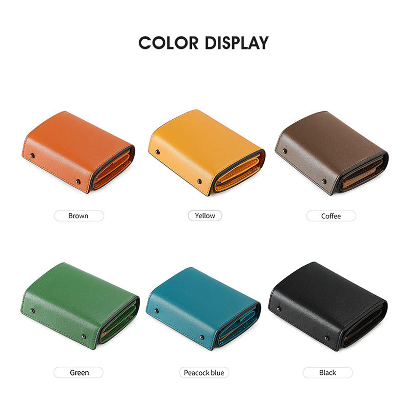 Men's Compact Trifold Wallet