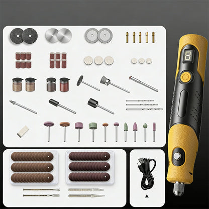 Versatile Handheld Electric Grinder Kit