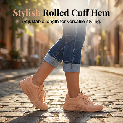🔥Hot Sale Offers-Women's Slim Fit Stretch Denim Capri Pants