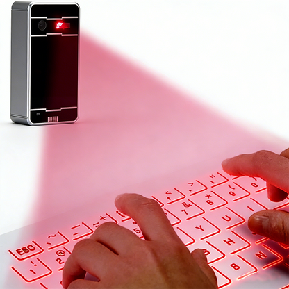 Portable Laser Projection Virtual Keyboard