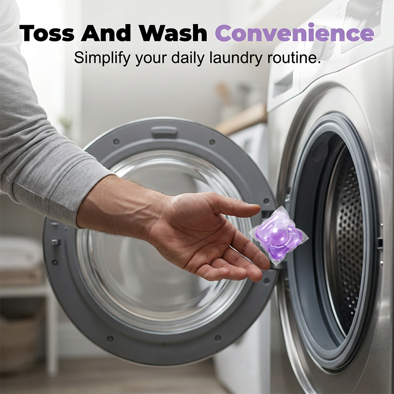 ✨2026 Hot Sale 50% OFF🔥5-in-1 White Musk Laundry Detergent Pods (80PCS)