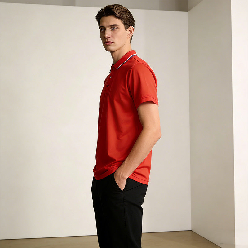 ⏳Time-Limited Special⏰Men's Classic Short-Sleeve Collared Shirt Set – Breathable Fabric, Wrinkle-Resistant & Perfect for Daily Wear 🌟