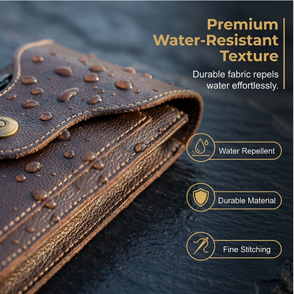 Men's Vertical Waist Bag Phone Pouch